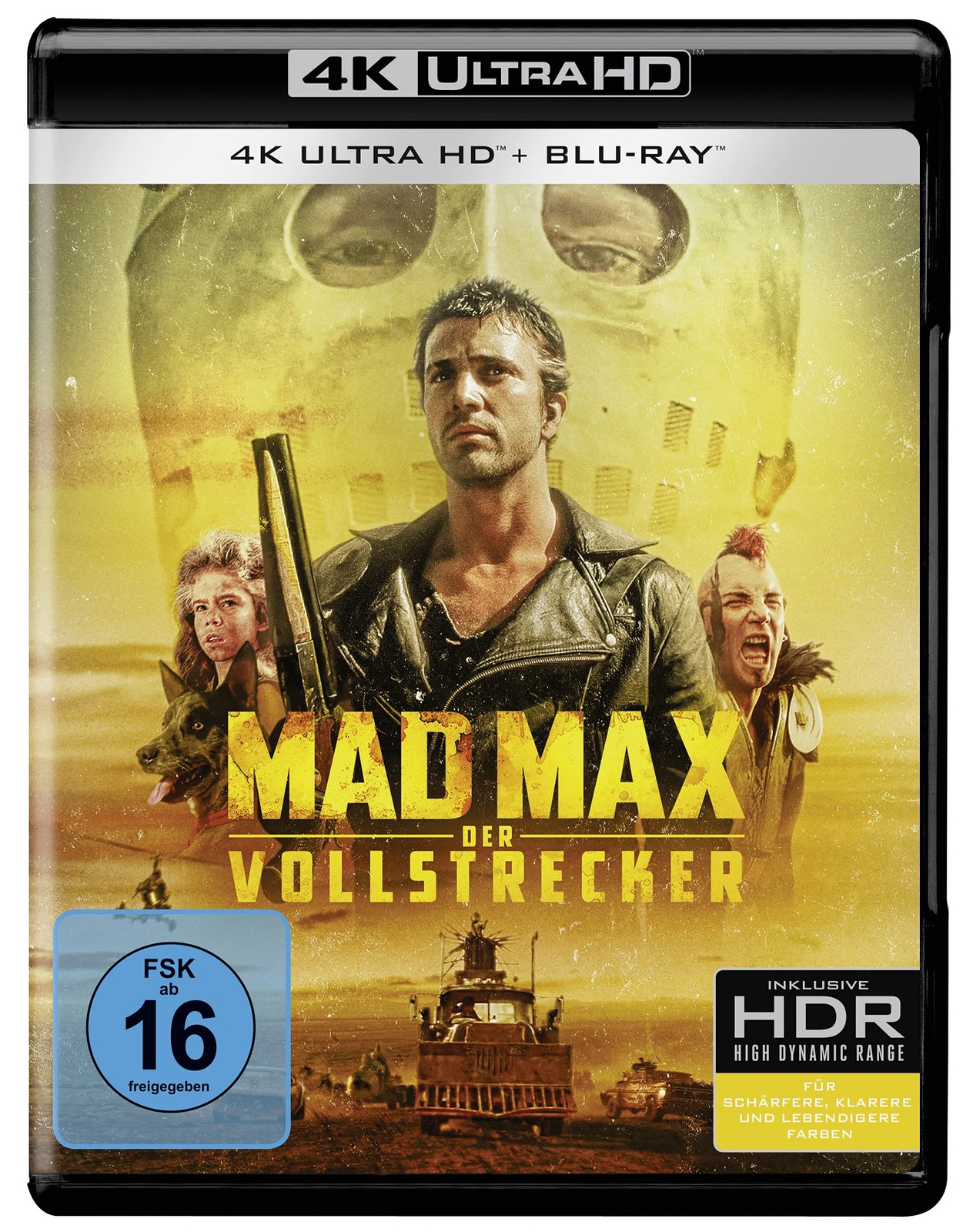 Mad Max - Der Vollstrecker (4K Ultra-HD) (+ Blu-ray 2D) (4K UHD Blu-ray) Gibson