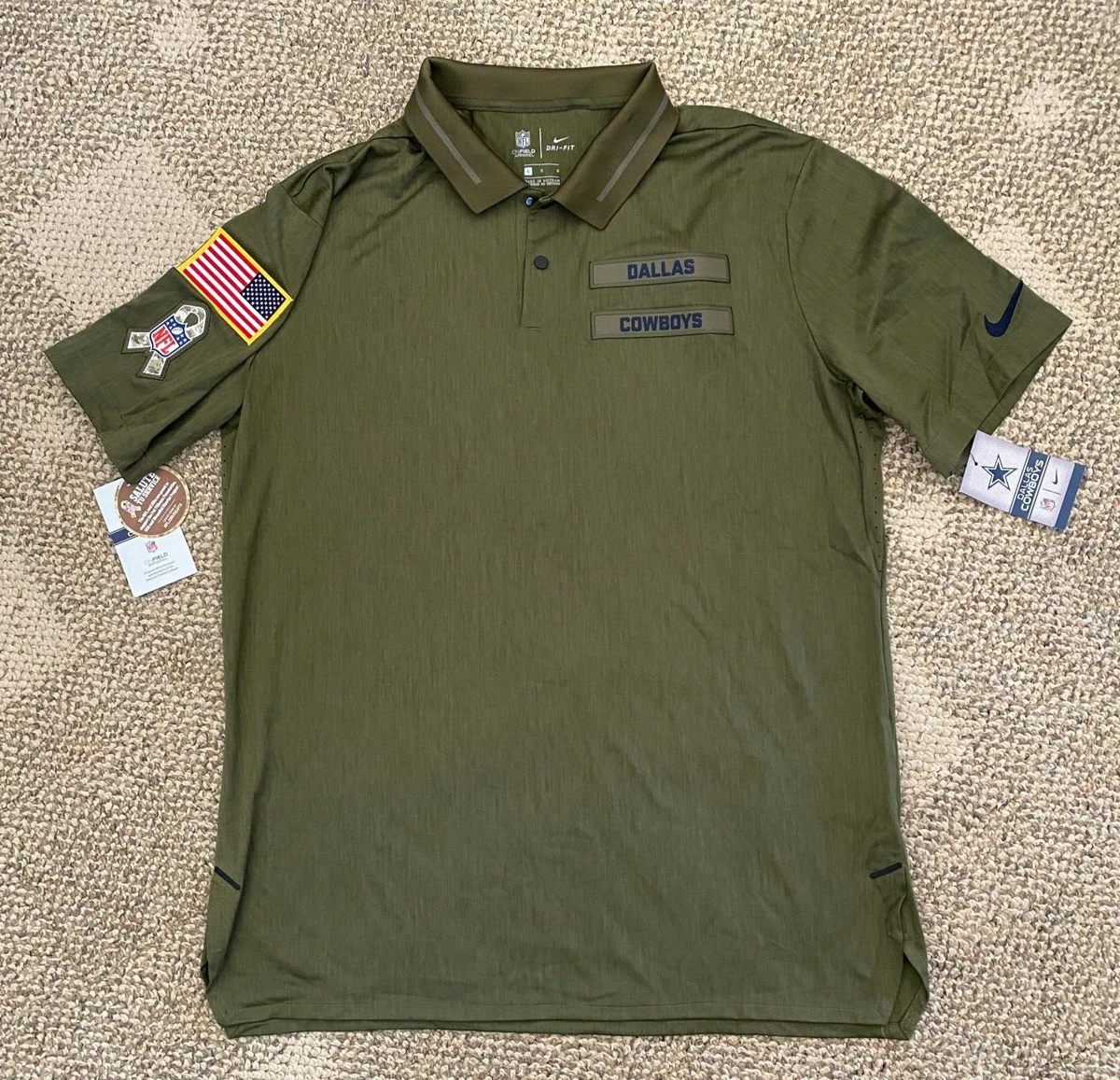 Dallas cowboys salute to service store polo