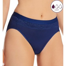 Bali Beautifully Confident Light Leak Protection Hi-Cut Panty