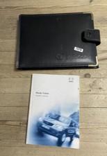 00-07 MAZDA TRIBUTE OWNERS HANDBOOK MANUAL + LEATHER WALLET Print 2001 Ref7076