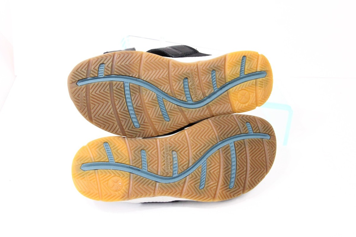 Men\'s Black Leather Slide Sandal Casual Shoes 9.5 wide Hush Puppies Puli 51xUzqk9dCL._AC_UY900_.jpg main image 4