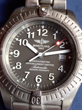 Breitling Avenger Seawolf Titan Taucheruhr Auromatik 3000m wasserfest