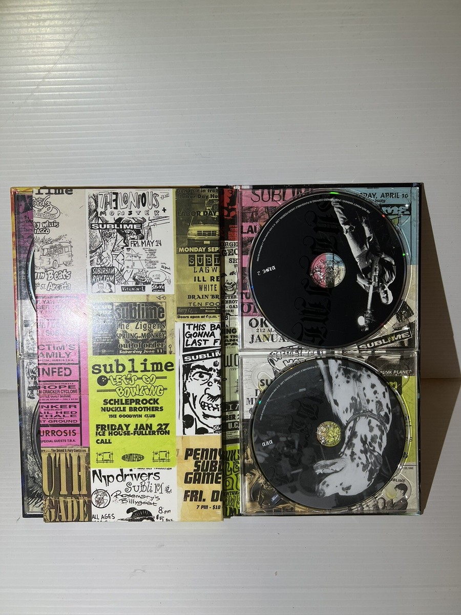 Sublime Everything Under the Sun Box Set 4 Discs 3 CD 1 DVD