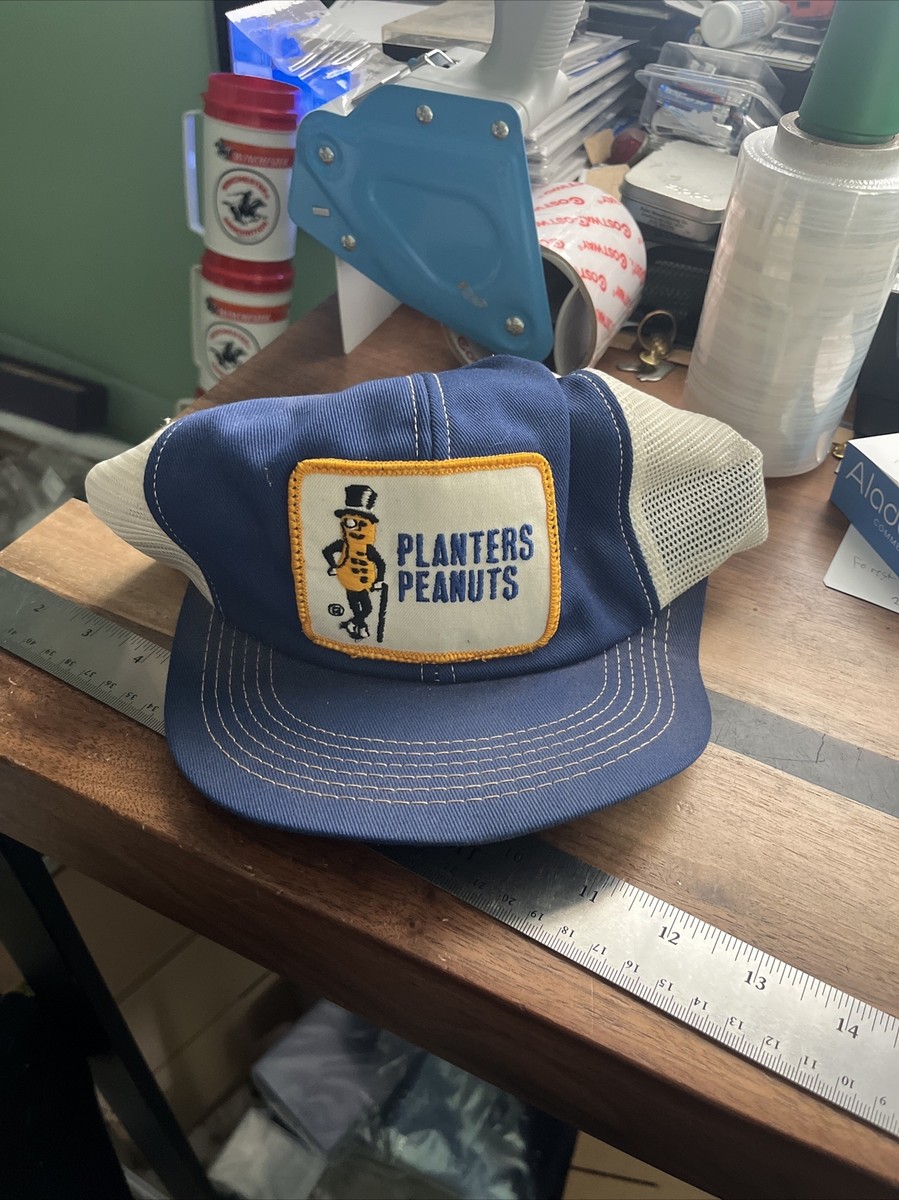 Vintage Planters Nuts Mr. Peanut Advertising Mesh Back