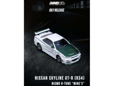 INNO64 イノモデルR34 NISMO R TUNE 1:64 Inno64 Nissan Skyline GT-R R34 Nismo R-Tune Concept