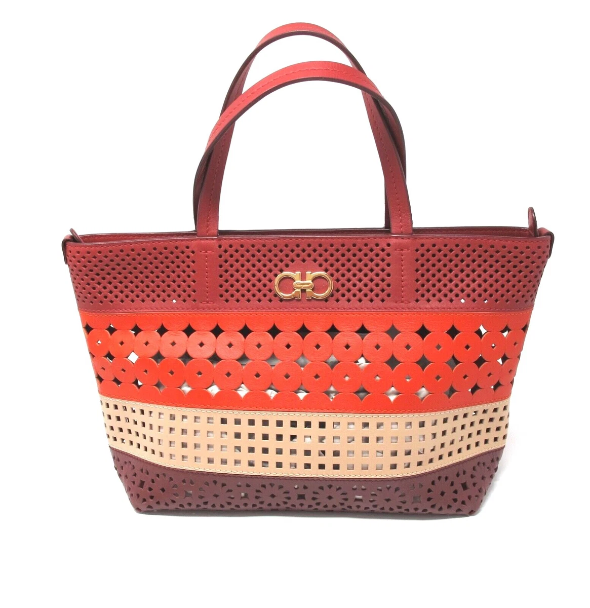 Salvatore Ferragamo Orange Bags & Handbags for Women for sale - eBay