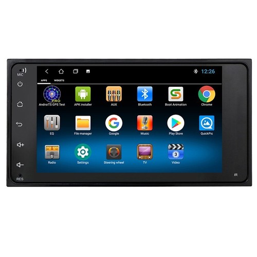 7 Touch Screen Android Wifi Car Stereo Fm Radio Fit Toyota Tundra Echo Alphard Ebay