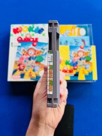 Kickle Cubicle NES Nintendo Caja Manual CIB Completo + Promo Inserto P&Oacute;STER