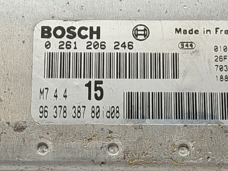 9637838780 CENTRALINA MOTORE / 2037028 PER CITROËN SAXO 1.1 FURIO - Immagine 4 di 4