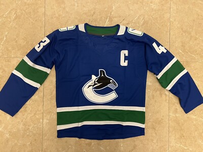Ice Hockey jerseys,Vancouver Canucks #43 Quinn Hughes jersey, AU  stock,Express