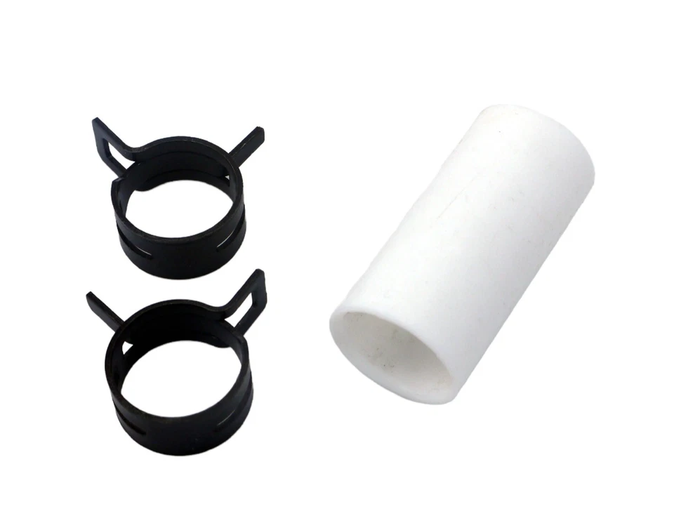 Tube and Clip set for Canister Muffler Header Gas Petrol RC Model Plane - Image 2 of 3