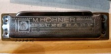 Vintage M. Hohner BLUES HARP Harmonica VTG Box