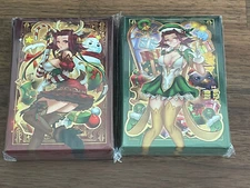 Amanda Lapalme Manamoon Mana Moon Akiza Green Christmas YGO Sized Sleeves 70x