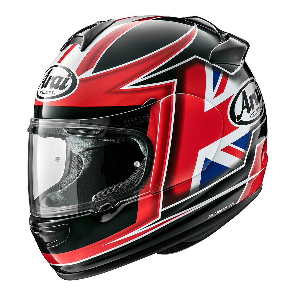 Arai Debut Flag UK Moto Moto Casco Integrale NUOVO