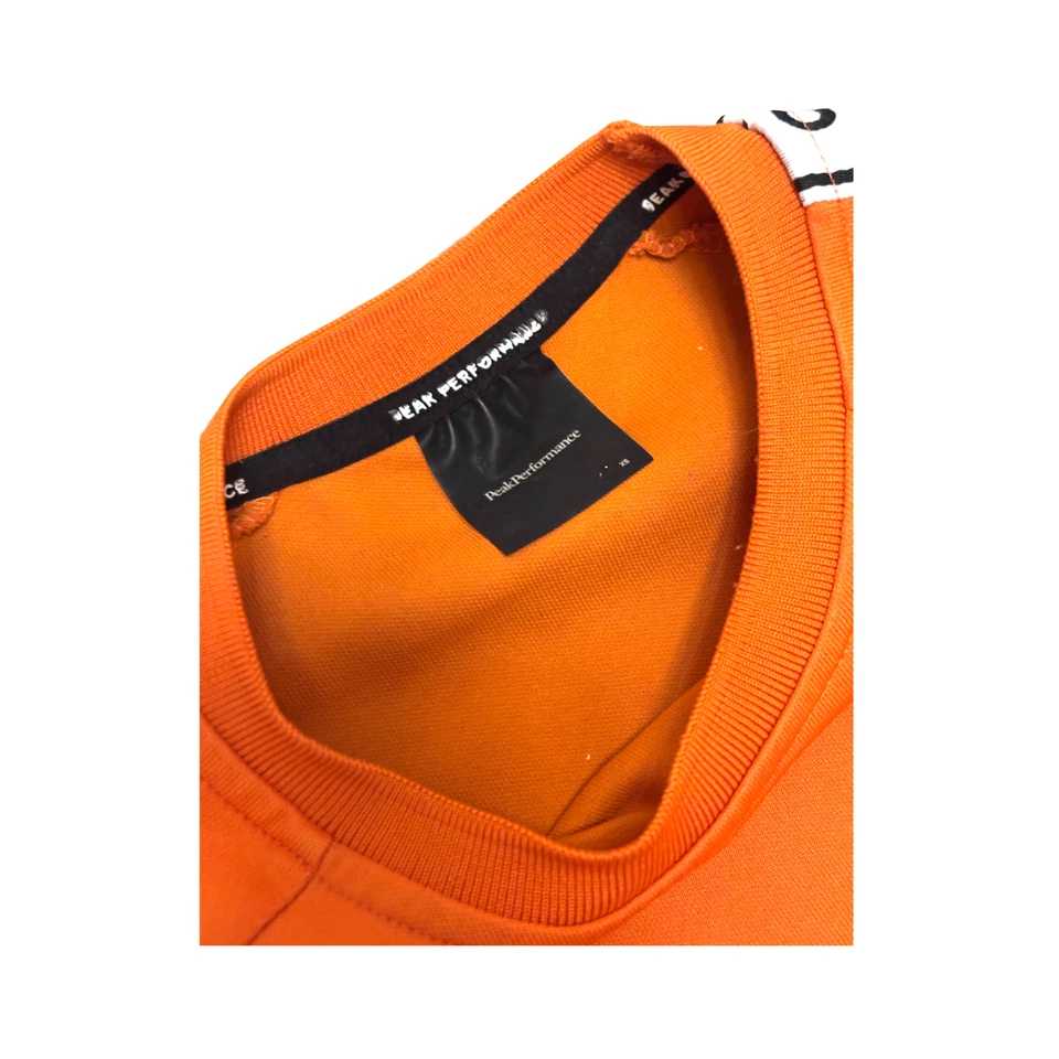 Peak Performance Sweatshirt Damen - orange - Größe xs, cropped - Bild 4 von 4