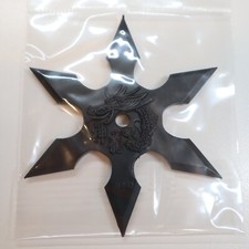 Shuriken in gomma ninja giapponese Shinobi in lancio di palme esagonale Kyoto