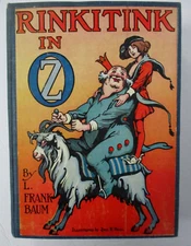 RINKITINK IN OZ by L Frank Baum w/ John R Neill Illustrations, Reilly & Lee