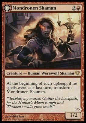 Mondronen Shaman ~ Dark Ascension [ EX ] [ Magic MTG ]