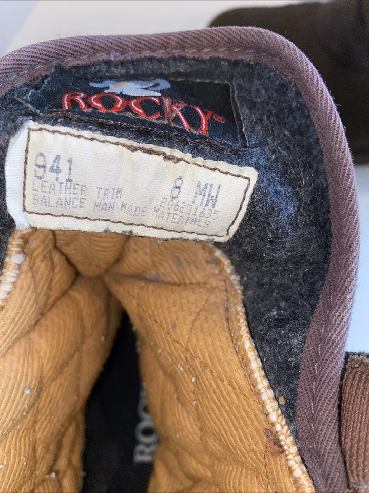 Rocky Mens Brown 941 Gore Tex  Hunting Work Boots Size 8 MW - Image 4 of 4