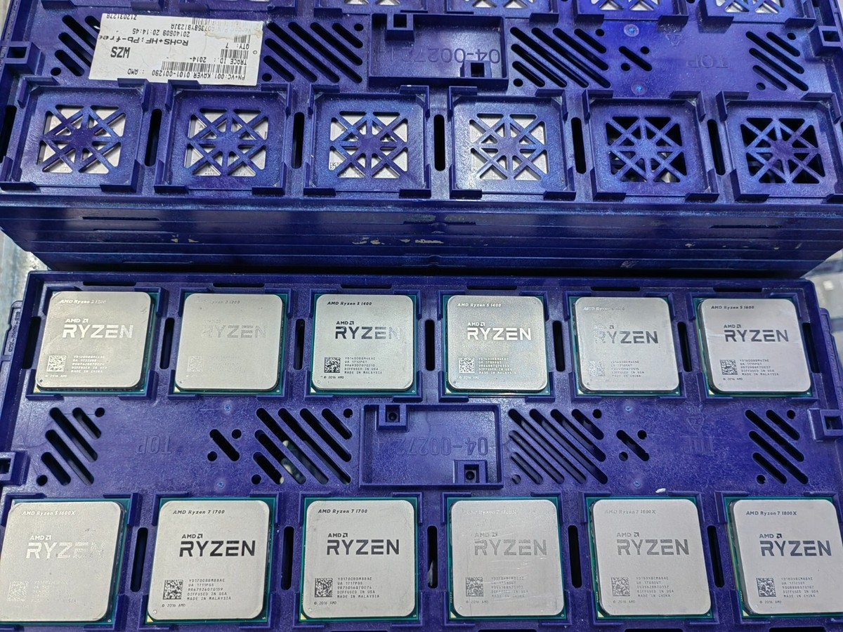 AMD RYZEN 7 1800X 1700X 1700 R5 1600X 2600X 1400 R3 Pro1300 1200