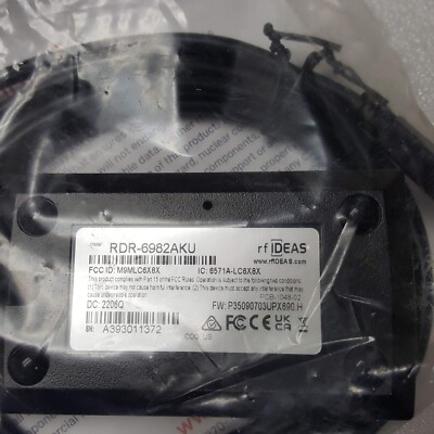 RF IDeas pcProx 82 Card Reader Access Device - Magnetic Strip, RDR-6982AKU