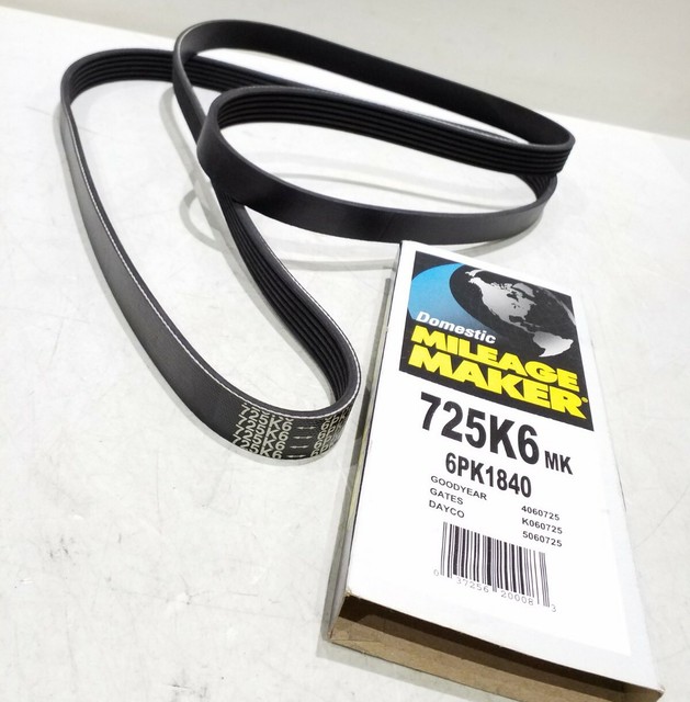 Continental 725K6MK Mileage Maker Multi V Belt for sale online eBay