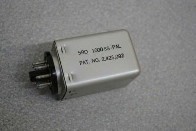 SIGMA INSTRUMENTS RELAY 5R0-1000SS-PAL 1K OHMS SPDT SENSITIVE NOS 5RO-1000SS-PAL