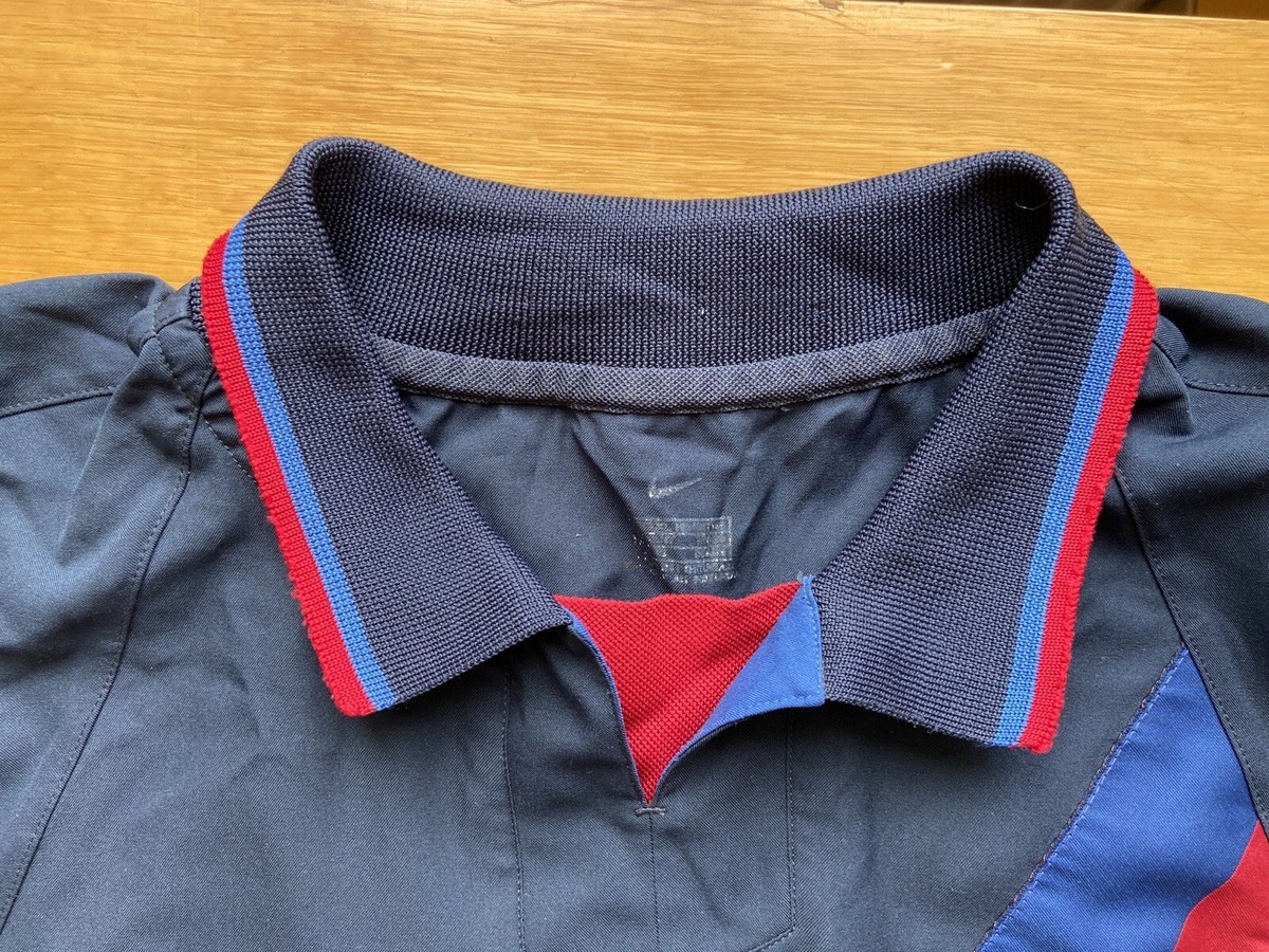 BARCELONA 2002 2003 AWAY FOOTBALL SHIRT SOCCER JERSEY NIKE sz XL