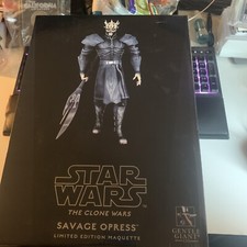 Star Wars The Clone Wars Gentle Giant Savage Opress Limited Edition Figure