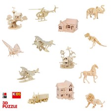 Marabu 3D Holz Puzzle Kinder