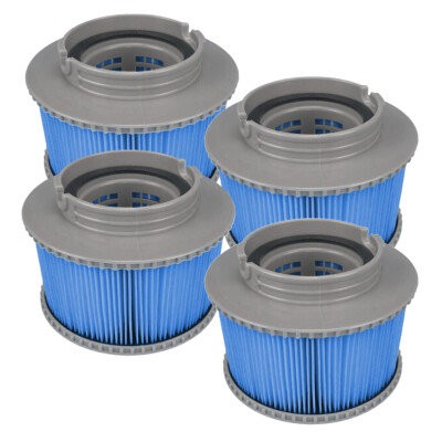 Filter Whirlpool MSpa ANTIBAC Microban Ersatzfilter Kartusche Cartridge Spa 4er