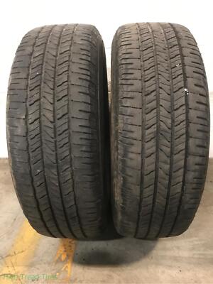 2x P225/65R17 Laufenn X Fit HT 9-10/32 Used Tires