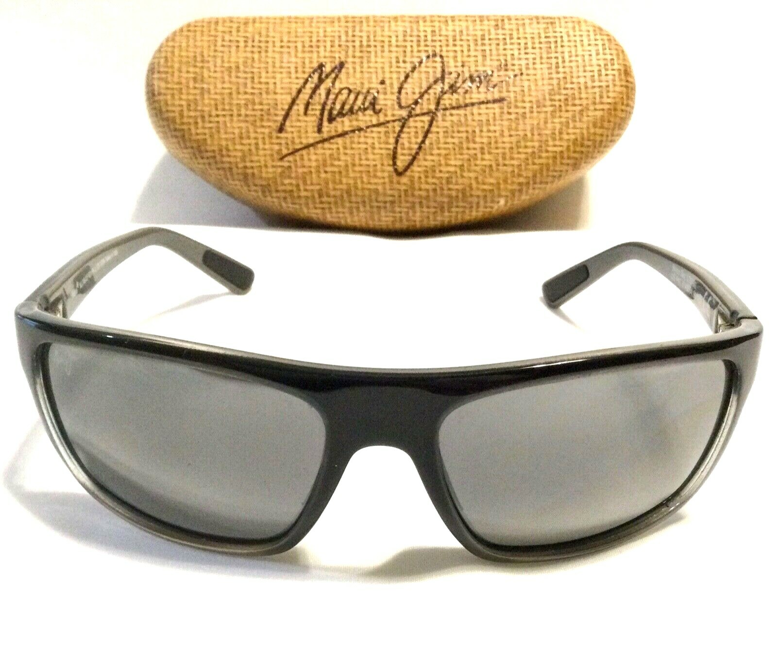 MAUI JIM BYRON BAY SUNGLASSES Marlin Edition w/ Grey Polarized Lenses MJ 74603F eBay