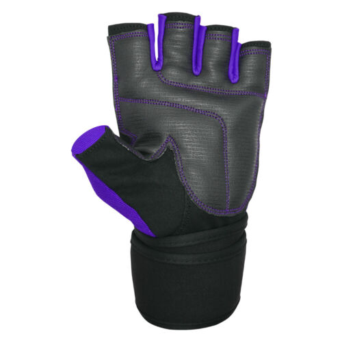 Weightlifting Gloves Workout Gym Gloves Fingerless Gym Exercise for Powerlifting - Picture 16 of 16
