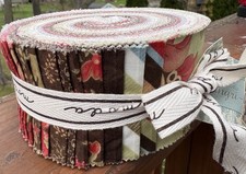 SHANGRI-LA By Moda Jelly Roll 3880JR Forty 2.5" X 44" Strips NEW