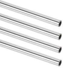 A-KARCK 1/2" OD 304 Stainless Steel Tube, Round Straight Steel Pipe Metal Tub...