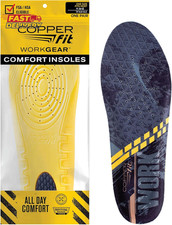 Copper Fit Unisex Work Gear Comfort Insoles