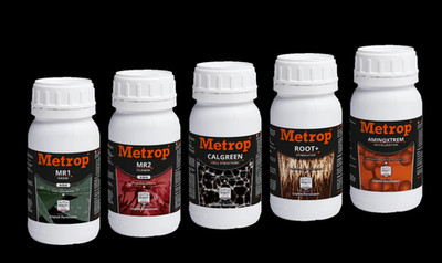 Metrop Starterpack Set 5x 250 ml, MR1, MR2, Root+, Calgreen, AminoXtrem