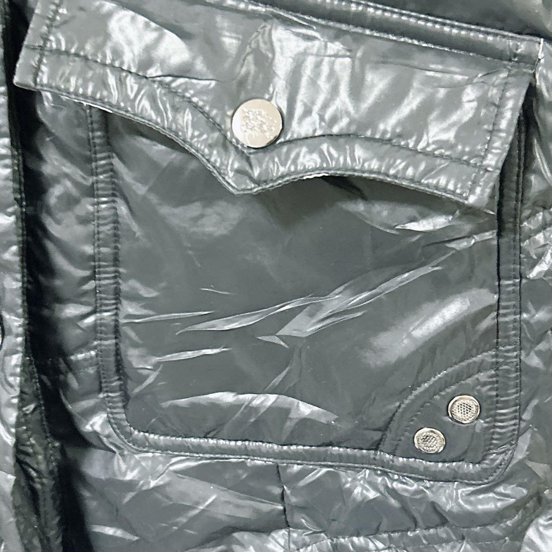 Burberry  Highest Quality  Blue Label White Goose Down Coat Black 42 XL thumbnail 6