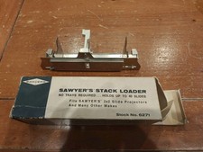 Vintage Sawyer's Stack Loader 6271 for 2 x 2 Slide Projectors Holds 40 slides