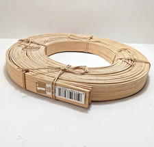 1" Flat Flat Reed Natural Coil Basket Weaving Chair Caning NEW