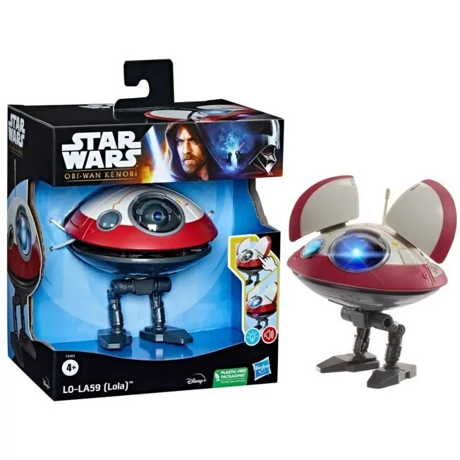 Idée cadeau Star Wars avec la réplique interactive LO-LA59 Obi-Wan Kenobi de Hasbro F61