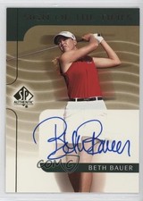 2003 SP Authentic Sign of the Times Beth Bauer #BB Auto 0c2