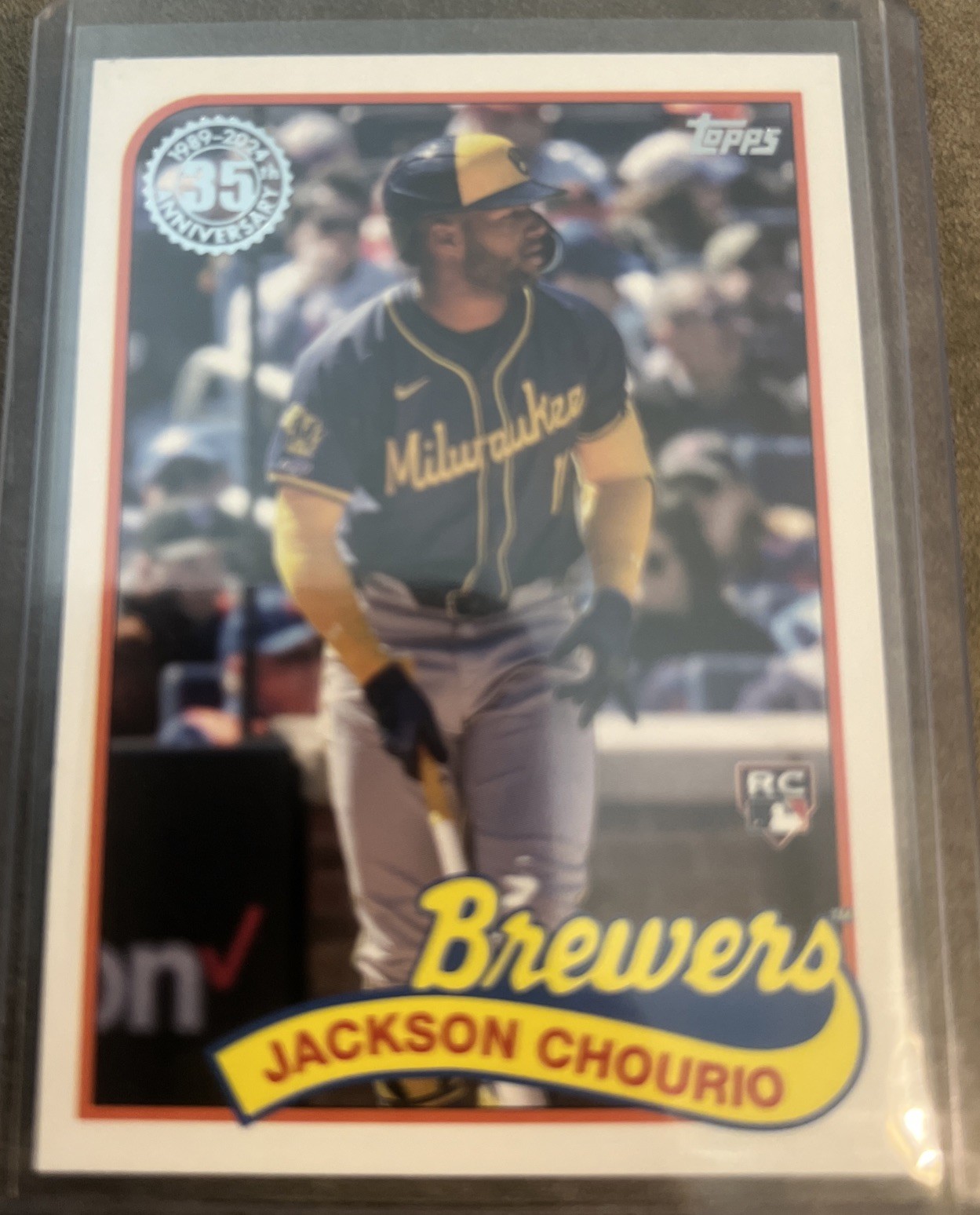 2024 Topps Update 35th Anniversary 1989 JACKSON CHOURIO RC #89US-44
