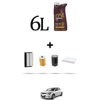 Hoffcar Set Service 4 Filter Und 6L ÖL FüR Hyundai I30 1.6 Crdi 85Kw Von