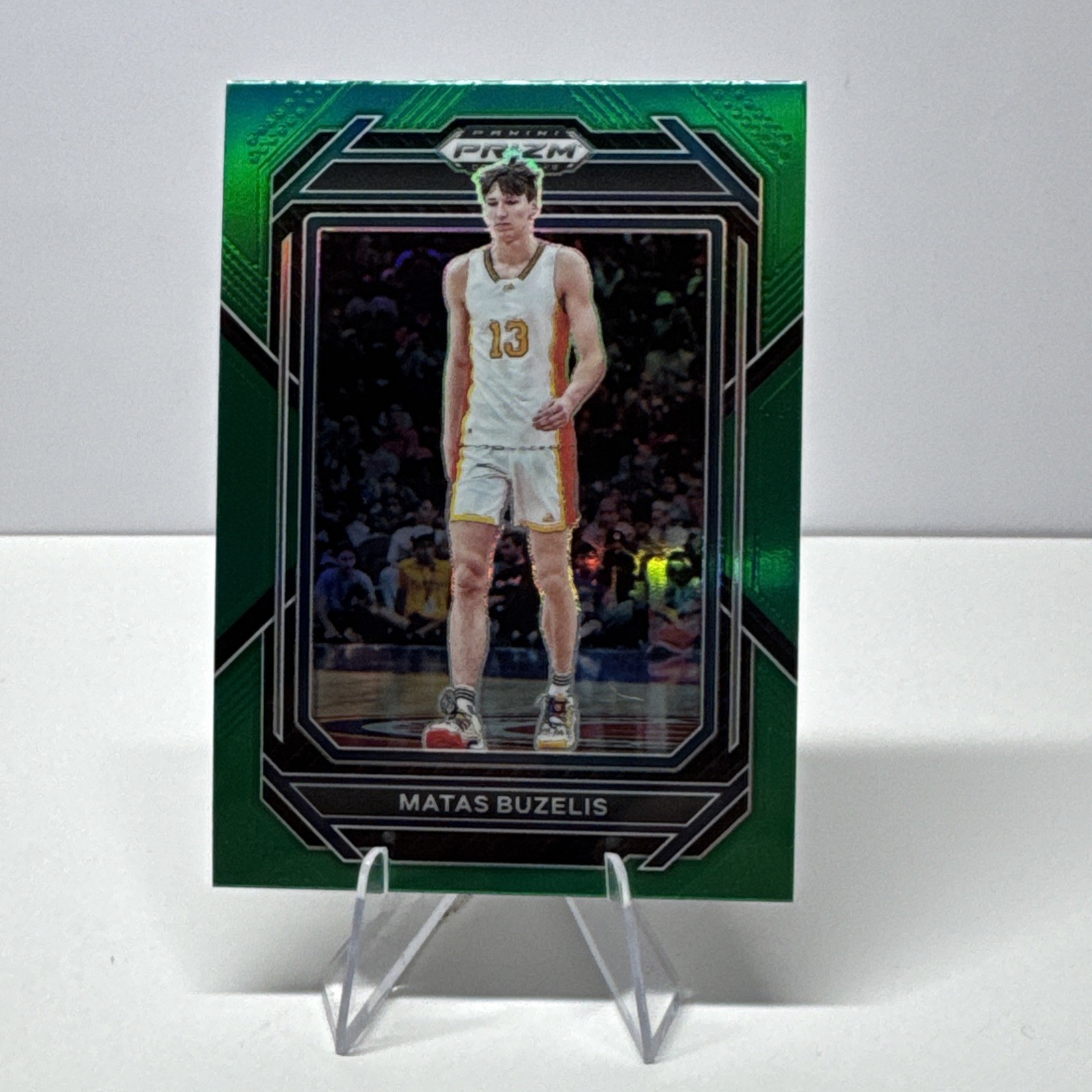 2023 Panini Prizm Draft Picks - Matas Buzelis #13 Green Prizm (RC)