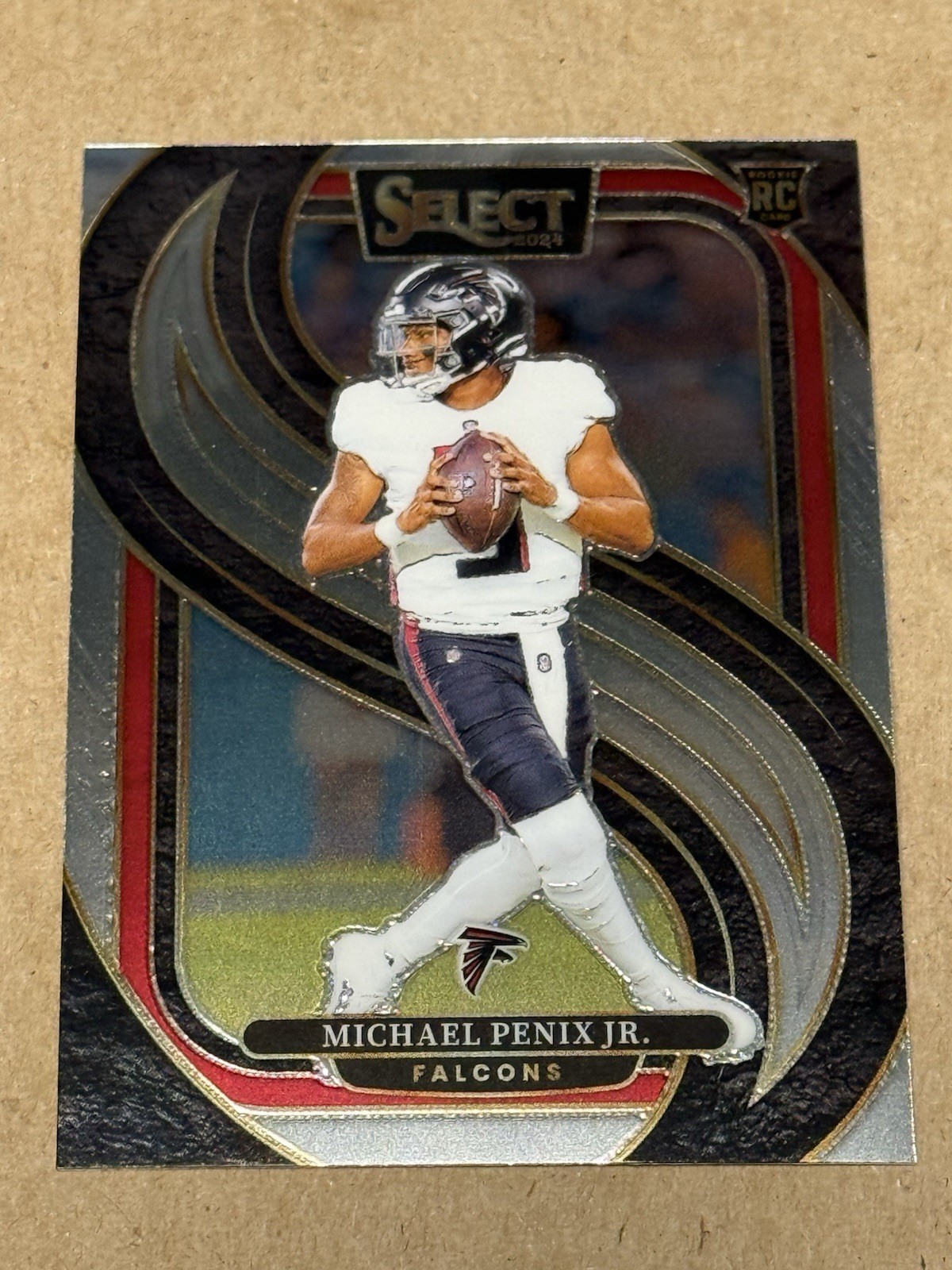 2024 Select Michael Penix Jr Premier Level Rookie Card 110 ATL RC