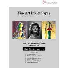 Hahnemuhle Matte FineArt Smooth Paper Sample Pack, DIN A3 , 12 Sheets