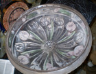 Vintage Victorian large ceiling light globe 15.5 inch  (7-4) — photo 2