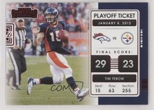 2021 Panini Contenders Playoff Tickets Ruby Tim Tebow #PLT-TTE 0q0m